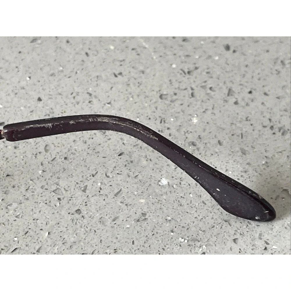 Essence Eyewear ES257 261 53-20-135 Burgundy Half Rim Eyeglasses Frames ONLY